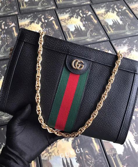 gucci denim bag black|Gucci ophidia shoulder bag small.